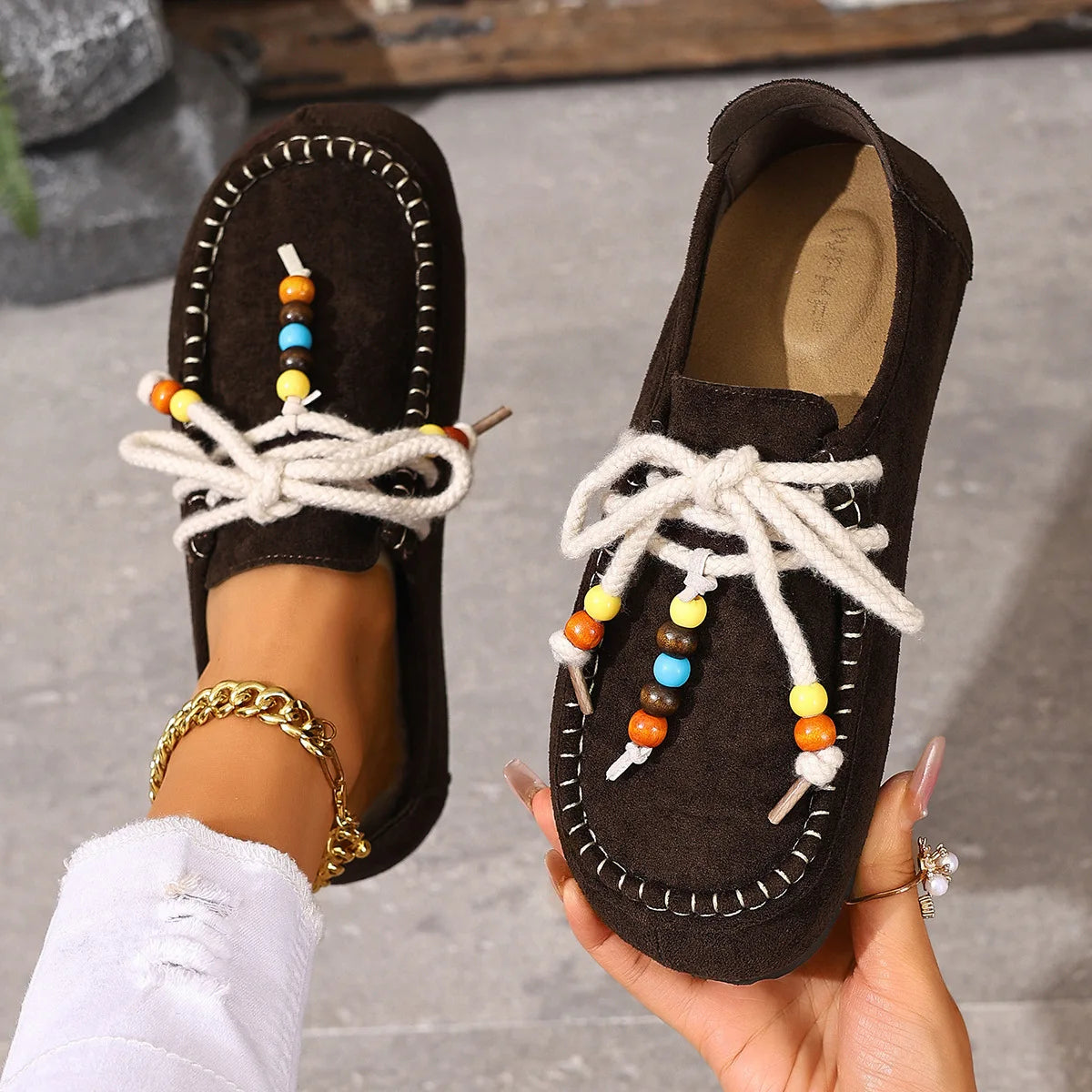 PENDRA Lace Large Size Shoes