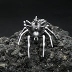 PENDRA Spiderweb Gothic Spider Pendant