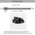 PENDRA Velaene Genuine Leather Pin Buckle Luxury Belt