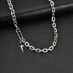 PENDRA Paper Clip Pendant Necklace