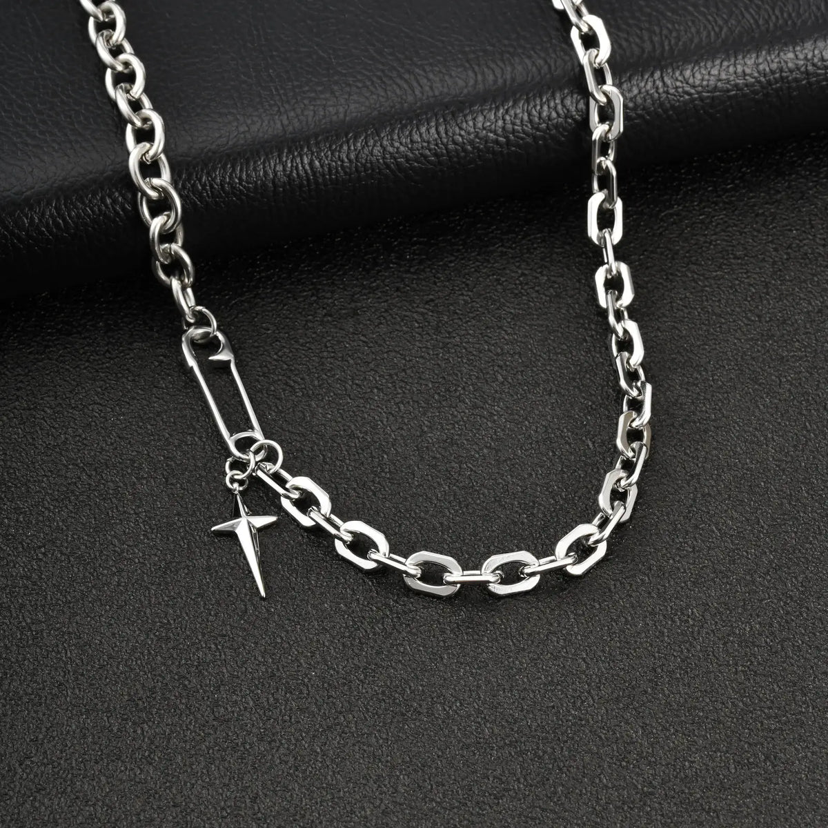 PENDRA Paper Clip Pendant Necklace