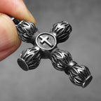 Circular Cross Men Necklaces Stainless Steel Retro Pendant Chain Women Fashion Jewelry Punk New In Accessories Gifts Wholesale