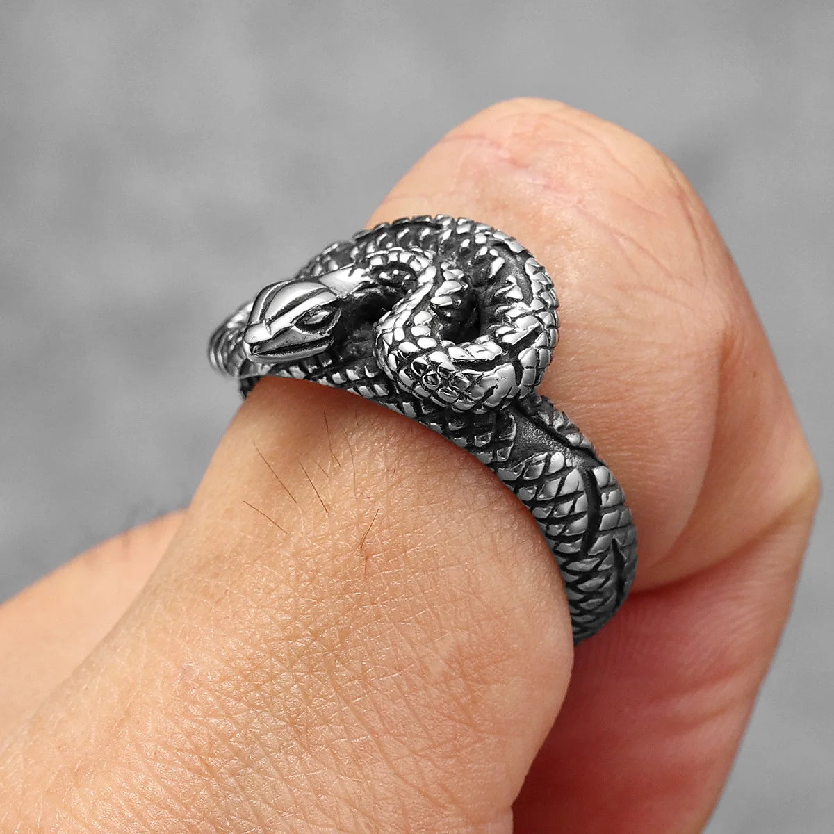 PENDRA Biker Steel Ring