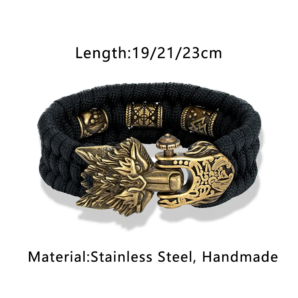 PENDRA Wolf Vintage Punk Bracelet