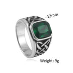 PENDRA Valknot Nordic Viking Knot Rune Ring
