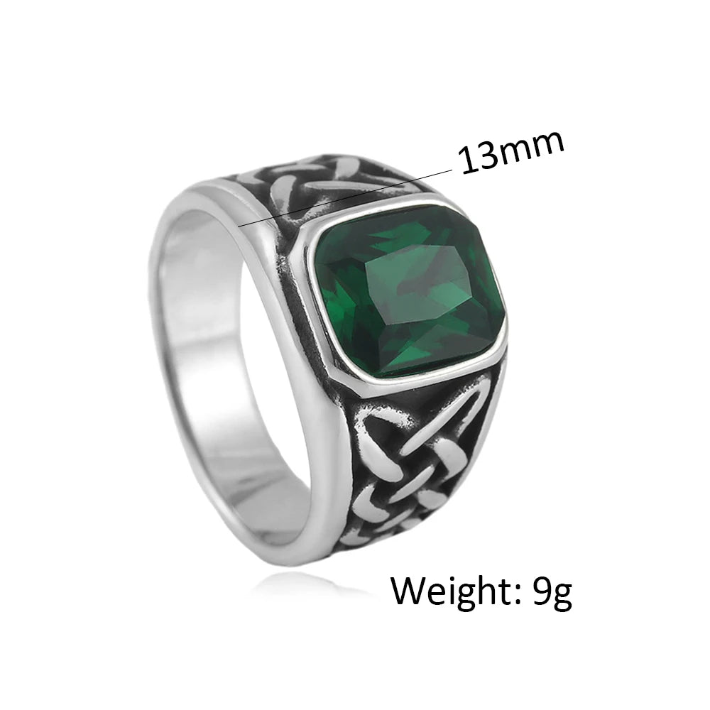 PENDRA Valknot Nordic Viking Knot Rune Ring