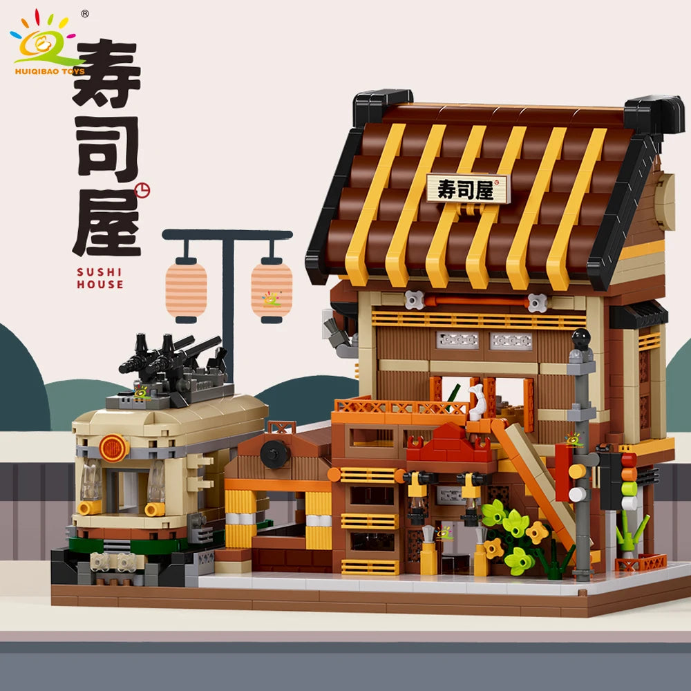 PENDRA Japan Sushi Micro Building Set