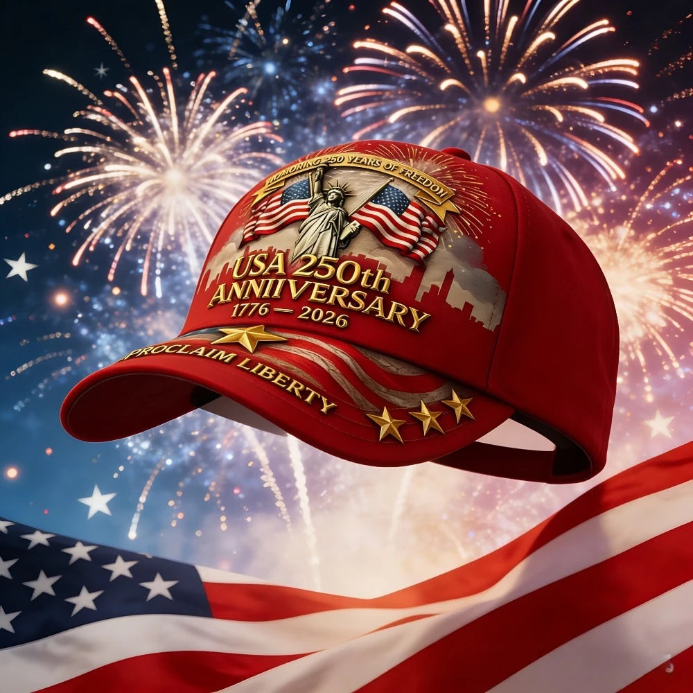 PENDRA 250th Anniversary 3d Baseball Cap