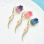 PENDRA Florielle5 Floral Brooch