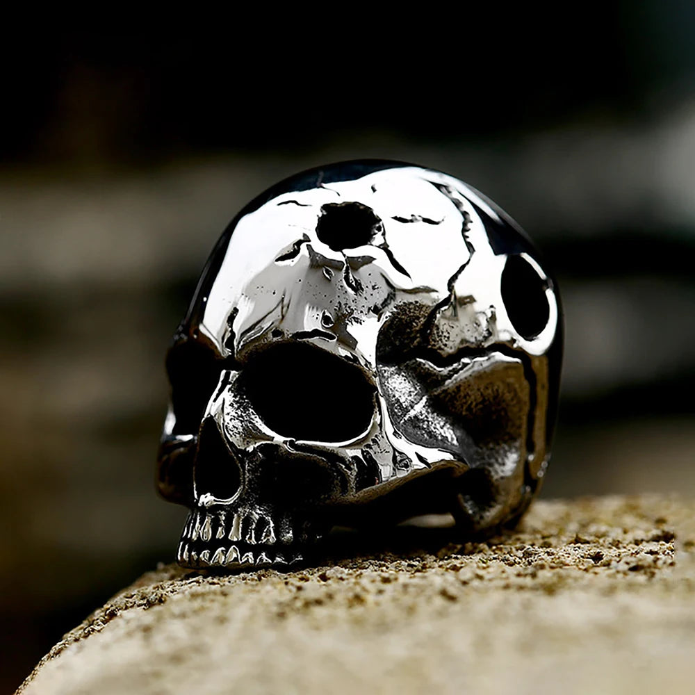 PENDRA Skullpunk Stainless Steel Skull Pendant