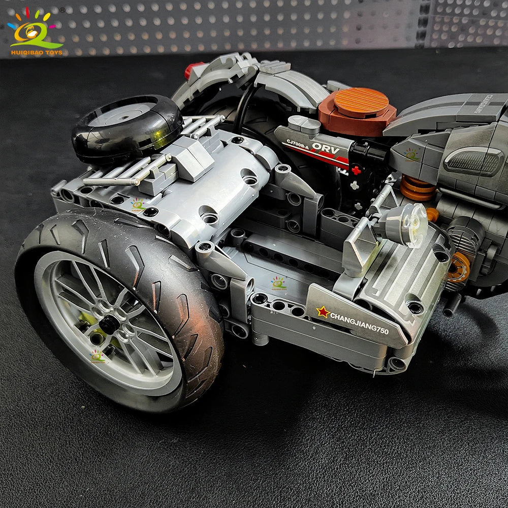 PENDRA Technial Motorbike Moto Toy Set