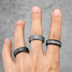 PENDRA Celtic Knot Boyfriend Steel Ring