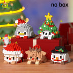PENDRA Elk Deer Santa Building Set