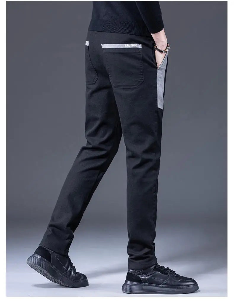 PENDRA Straight End Elastic Pants