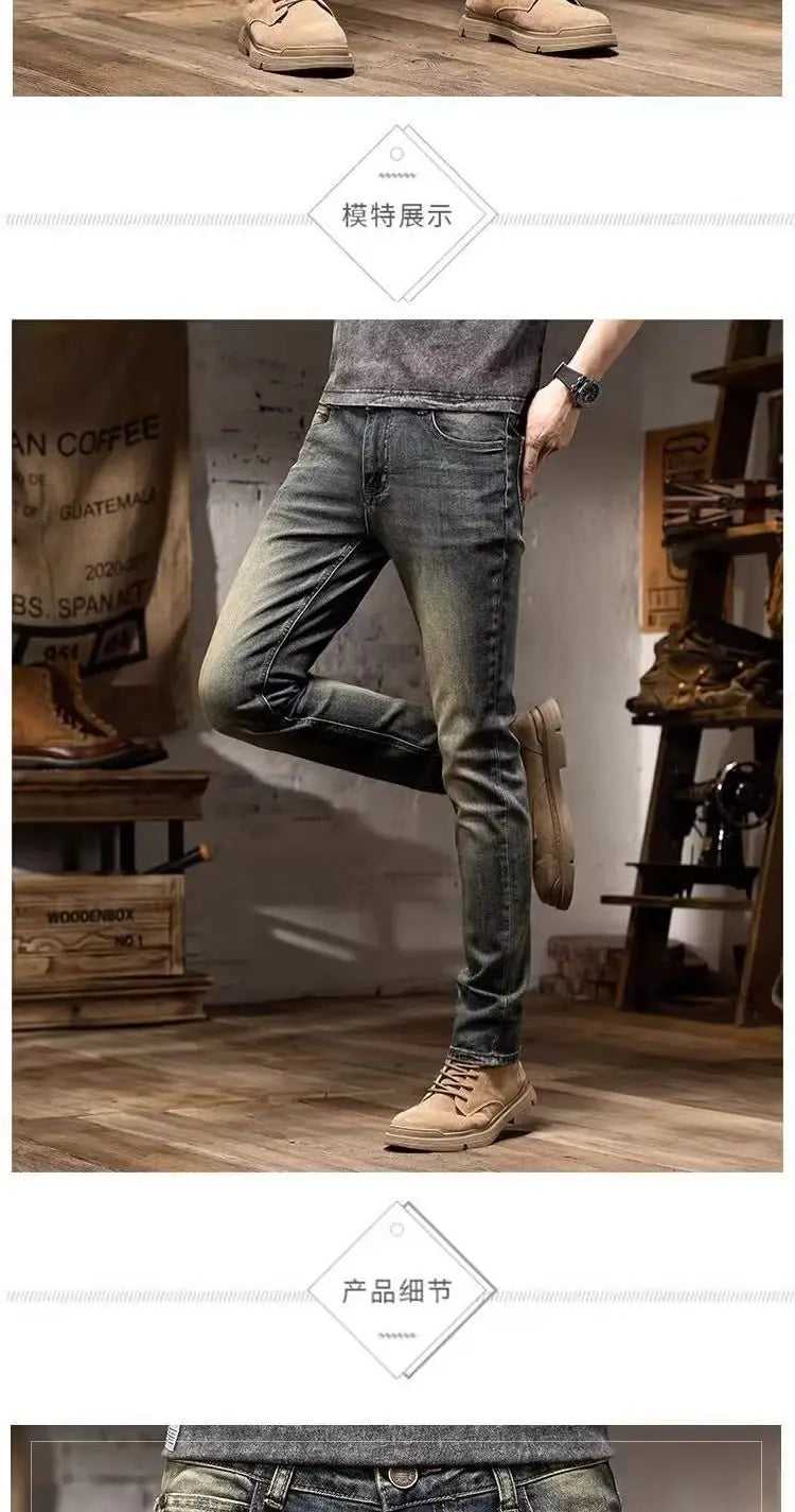 PENDRA Washed Straight Nostalgic Pants