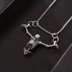 PENDRA Punishedman Gothic Skull Pendant Necklace