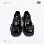 PENDRA Leather Platform End Shoes