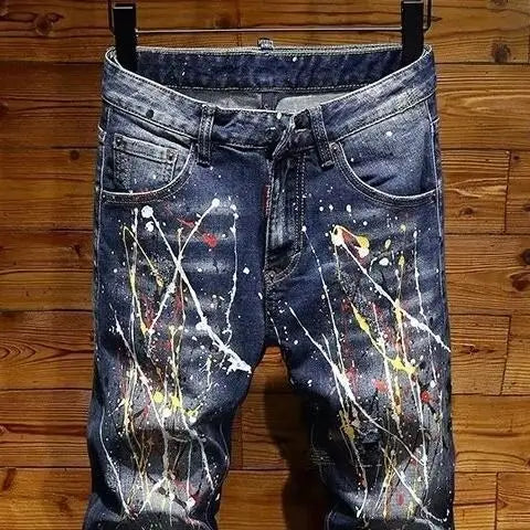 PENDRA Slim Pencil Hole Pants