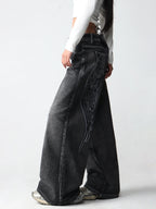 PENDRA American Creative Wings Jeans