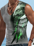 PENDRA Sports Sleeveless Wolf T-Shirt
