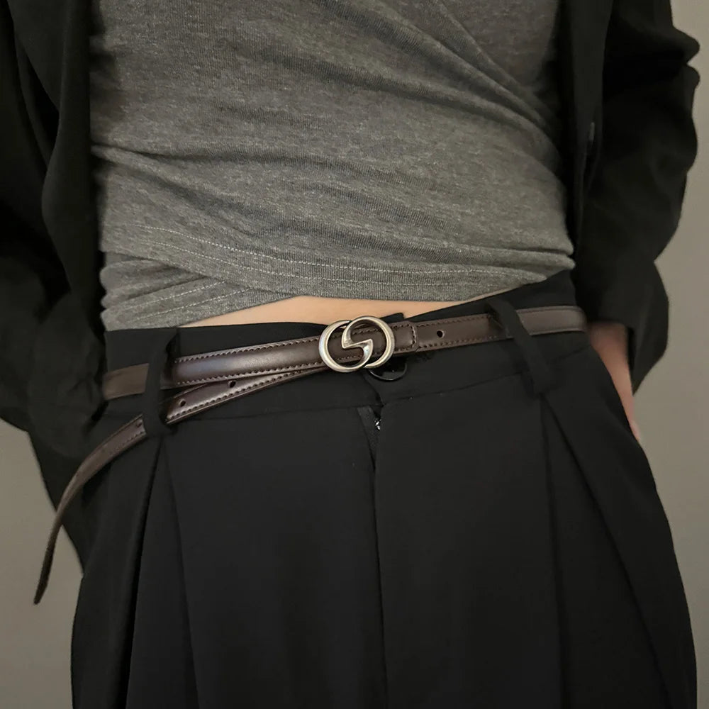 PENDRA Celesene Genuine Leather Elegant Belt