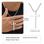 PENDRA Cross Gold Silver Pendant Necklace