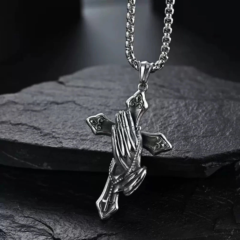 PENDRA Handpeace Retro Hand of Peace Pendant