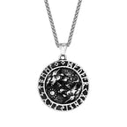 PENDRA Celtic Knot Rune Vintage Necklace