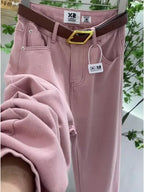 PENDRA Greenwash High Waist Wide Leg Jeans