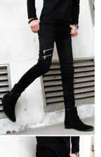 PENDRA Denim Zipper Pants