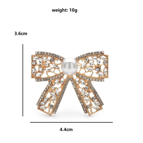 PENDRA Bellara Classic Vintage Bowknot Brooch