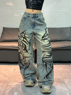 PENDRA American Washed Distressed Jeans