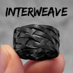 PENDRA Weaving Boyfriend Steel Ring