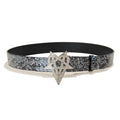 PENDRA Heraora Rhinestone Star Gothic Belt