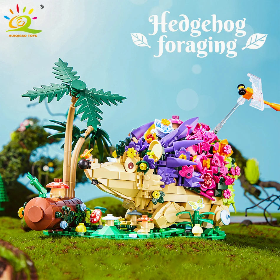 PENDRA Hedgeho Fly Floral Building Set