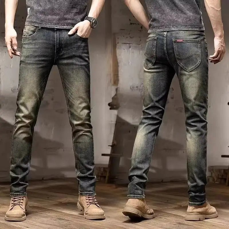 PENDRA Washed Straight Nostalgic Pants
