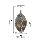 PENDRA Tree Life Crystal Necklace
