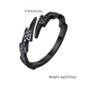 PENDRA Ovalora Zircon Stone Ring