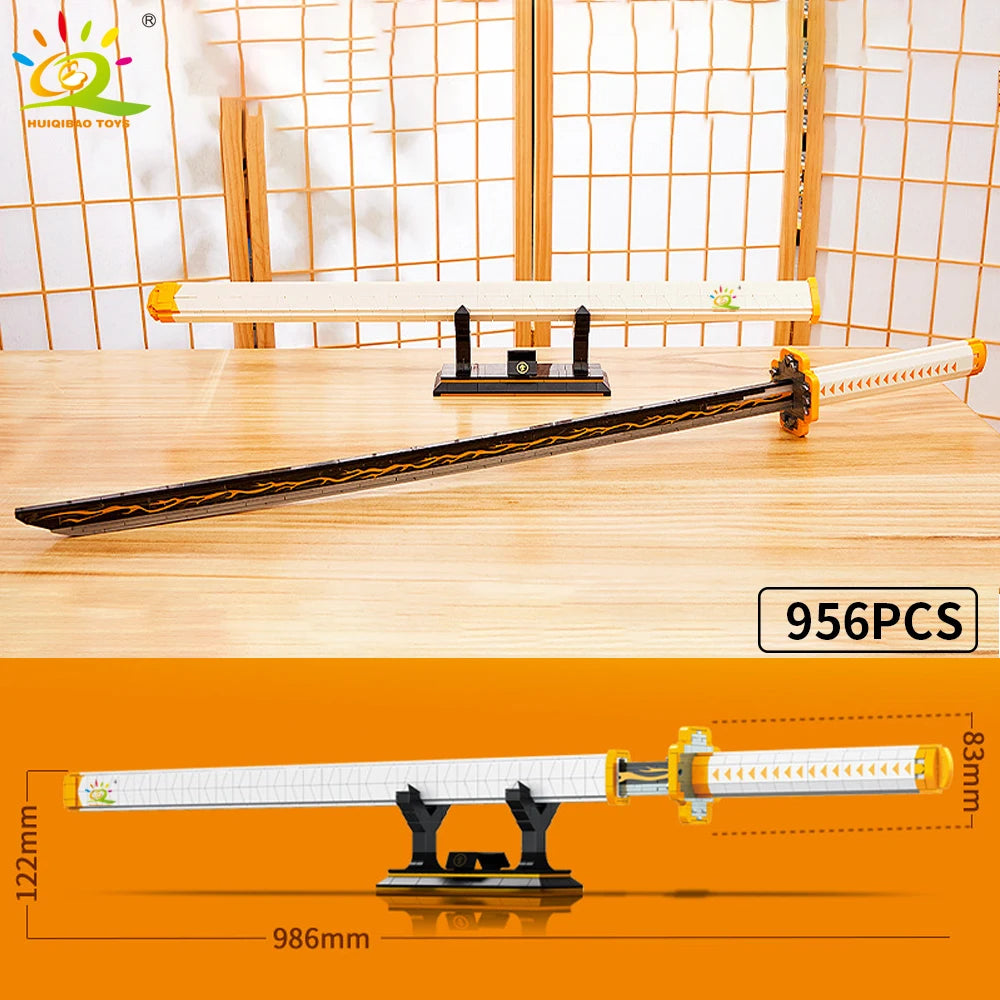 PENDRA Samurai Sword Ninja Building Set