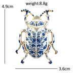 PENDRA Lovely Beetle Brooch