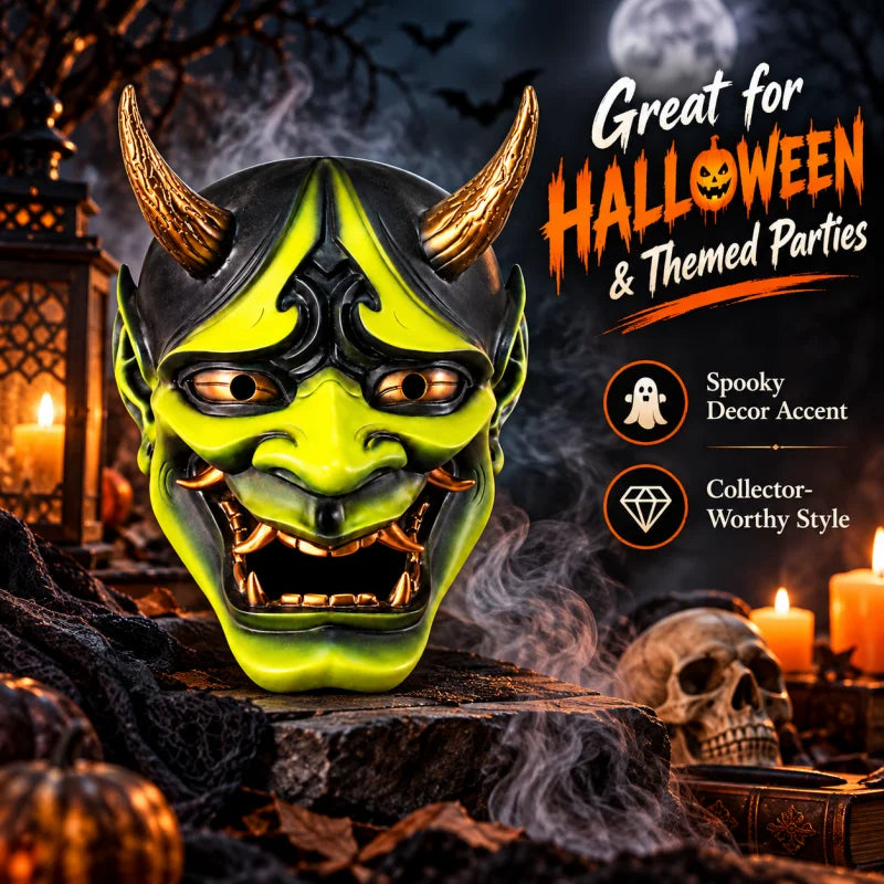 PENDRA Oni Demon Wall Resin Mask
