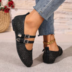 PENDRA Flat Bottom Round Shoes