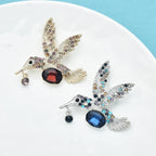 PENDRA Cute Flying Hummingbird Brooch