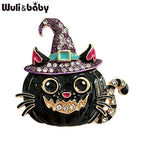 PENDRA Pumpkincat Cat Pumpkin Brooch