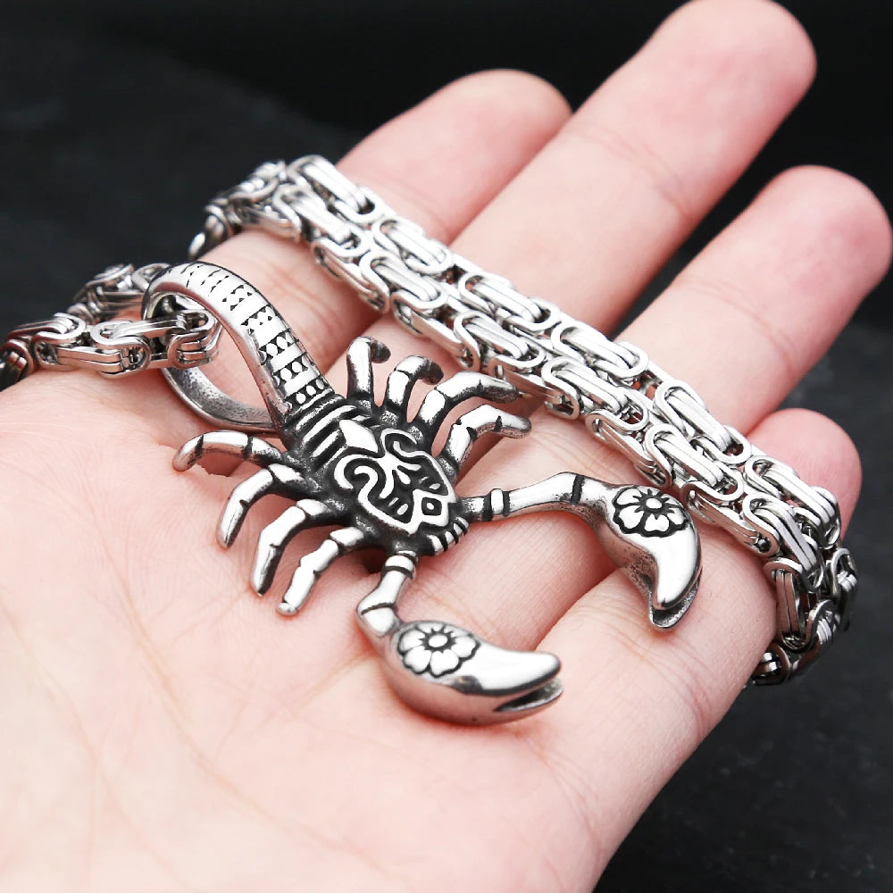 PENDRA Scorpius Stainless Steel Scorpion Pendant