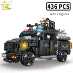 PENDRA 4in1 Swat Police Building Set