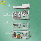 PENDRA Corner Coffee Micro Building Set