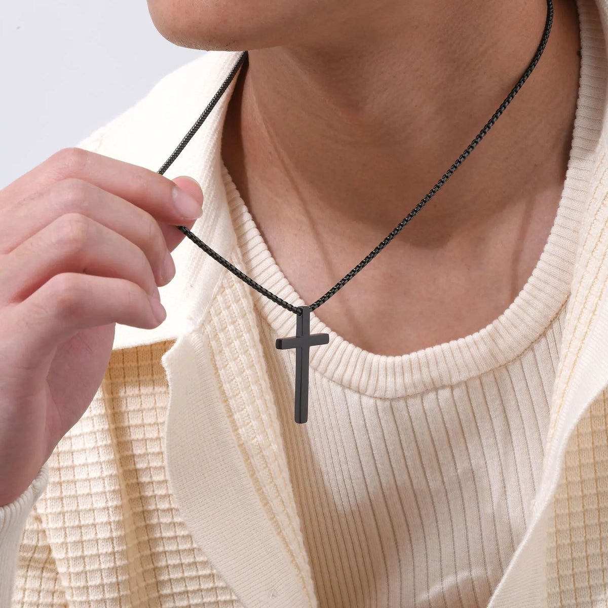 PENDRA Cross Gold Silver Pendant Necklace
