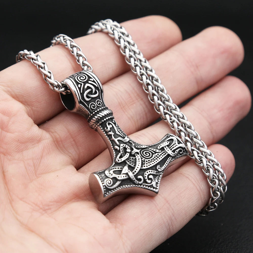 PENDRA Mjolnir Viking Thor Hammer Pendant