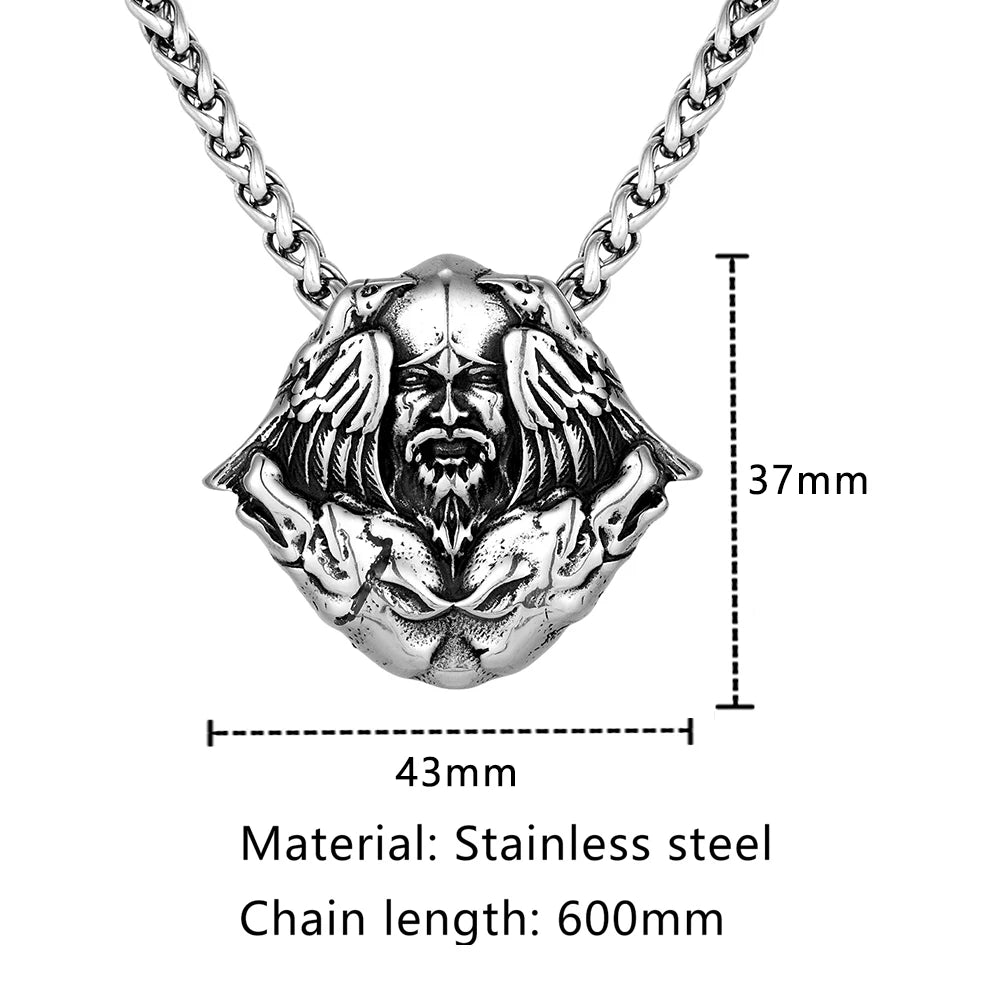 PENDRA Wolf Viking Necklace